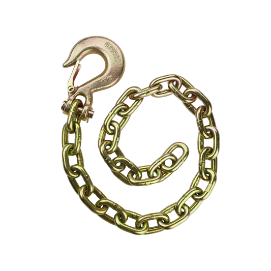Gold chain with a hook