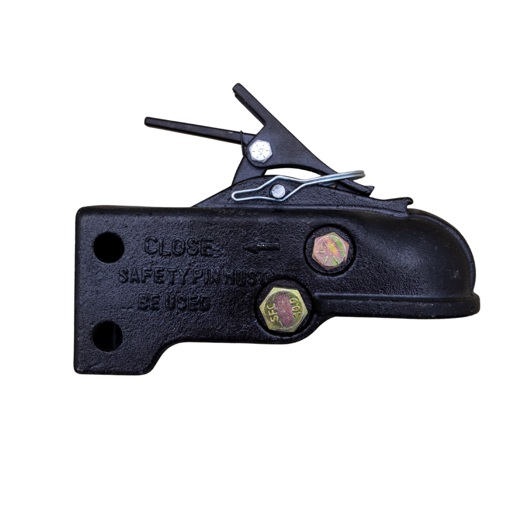 Black safety pin adjustable coupler